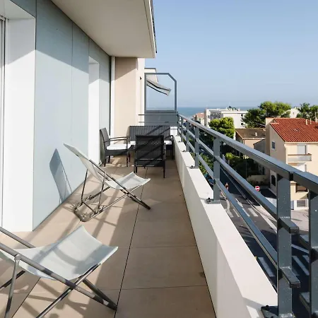 Διαμέρισμα Lumineux Et Climatise Avec Wifi Et Parking A Narbonne-plage - Fr-1-409-202