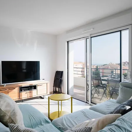 Apartment Lumineux Et Climatise Avec Wifi Et Parking A Narbonne-plage - Fr-1-409-202