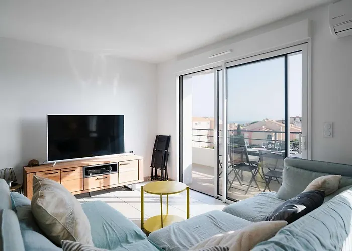 Διαμέρισμα Lumineux Et Climatise Avec Wifi Et Parking A Narbonne-plage - Fr-1-409-202
