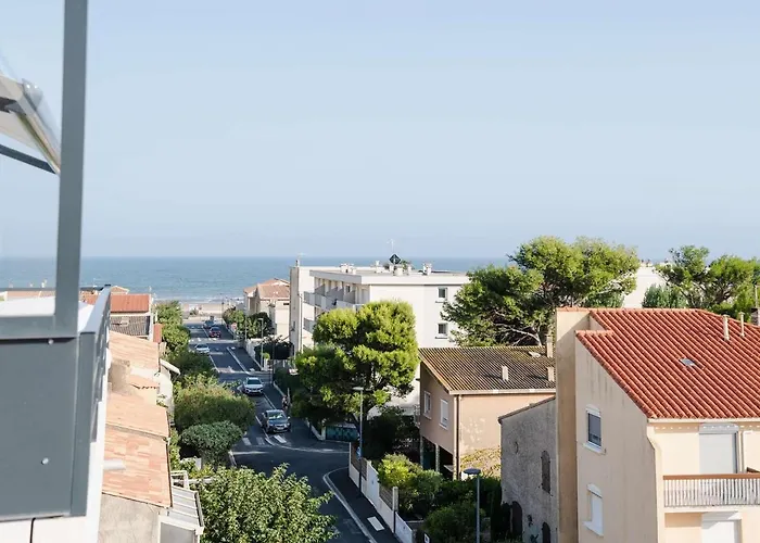 Lumineux Et Climatise Avec Wifi Et Parking A Narbonne-plage - Fr-1-409-202 Διαμέρισμα