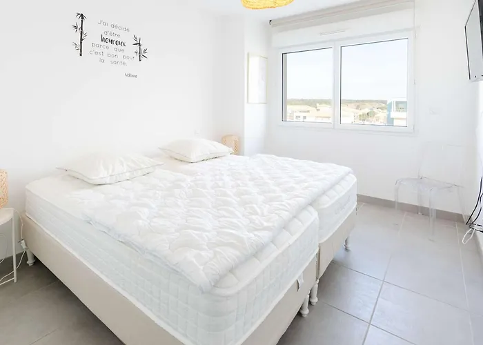 Lumineux Et Climatise Avec Wifi Et Parking A Narbonne-plage - Fr-1-409-202 Ναρμπόν
